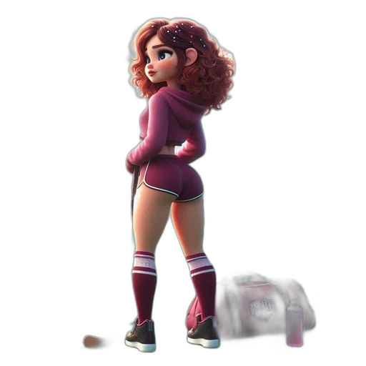 dress, robot, jacket, hair transparent PNG cut-out