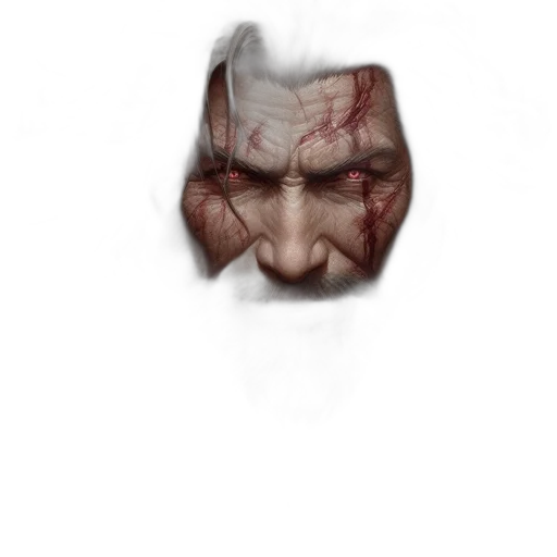 mask, face, creature, staff transparent PNG cut-out