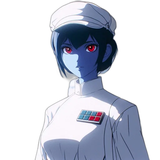 staff, robot, hat, dress transparent PNG cut-out