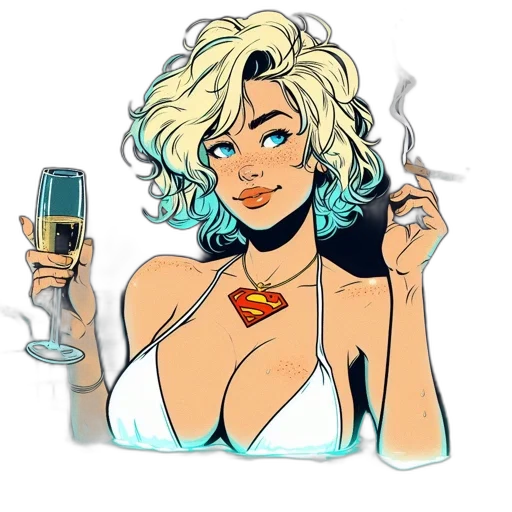 jewelry, cartoon, comic book art, concept art transparent PNG cut-out