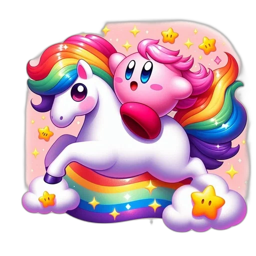 concept art, pixel art, pink, creature transparent PNG cut-out