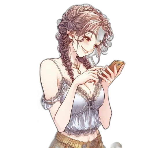 staff, dress, jewelry, weapon transparent PNG cut-out