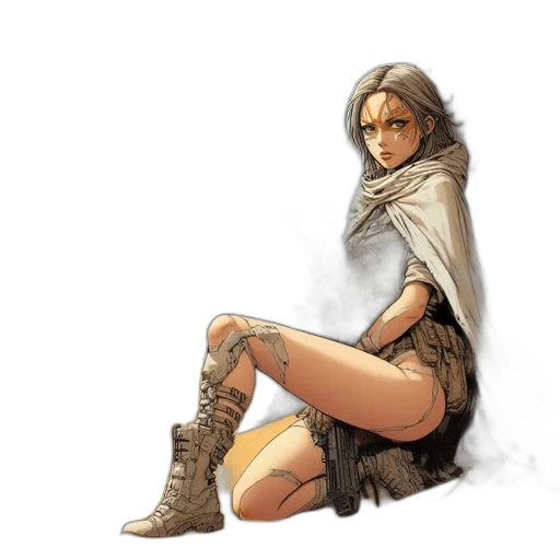 weapon, sword, dress, concept art transparent PNG cut-out