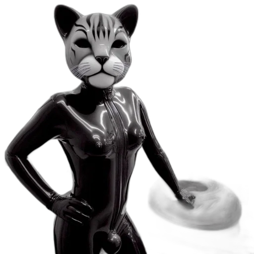 mask, animal, creature, robot transparent PNG cut-out
