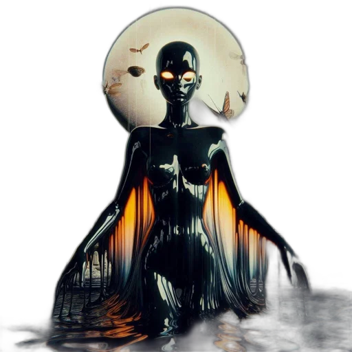 creature, mask, robot, face transparent PNG cut-out