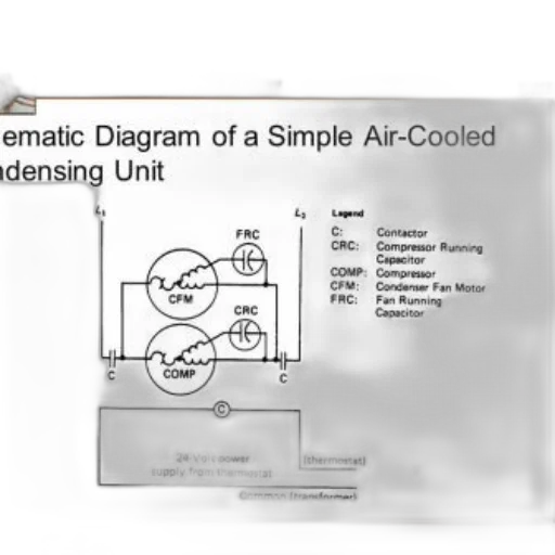 schematic, diagram, simple, air-cooled transparent PNG cut-out