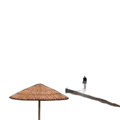 umbrella, furniture, staff, hat transparent PNG cut-out