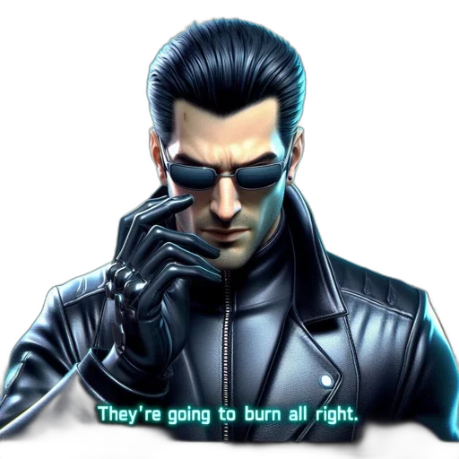 jacket, robot, cyberpunk, concept art transparent PNG cut-out