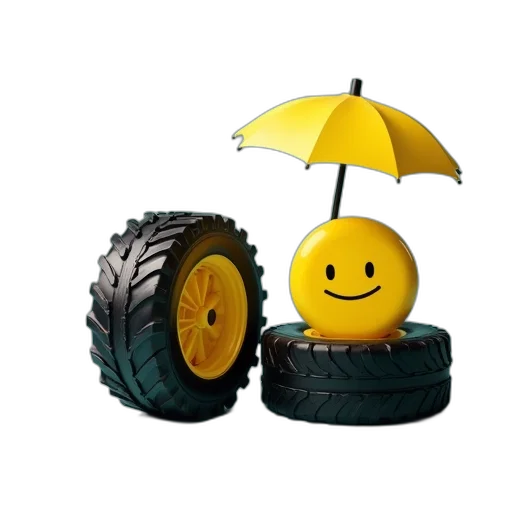 umbrella, car, robot, furniture transparent PNG cut-out