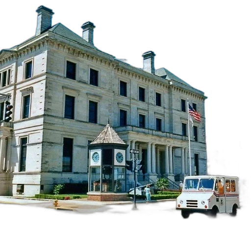building, car, staff, furniture transparent PNG cut-out