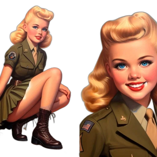 concept art, photorealistic, comic book art, cartoon transparent PNG cut-out
