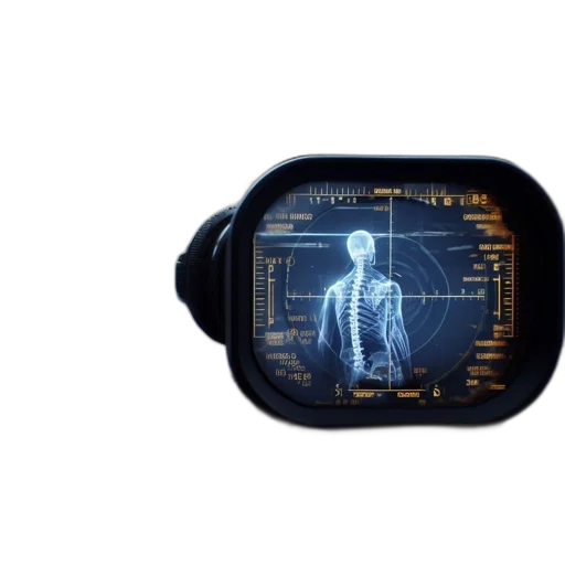 robot, jacket, cyberpunk, inside transparent PNG cut-out