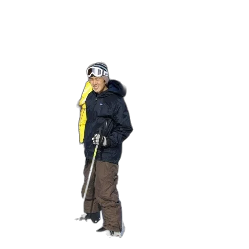 staff, jacket, hat, animal transparent PNG cut-out