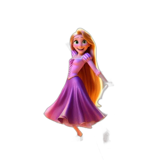 dress, 3d render, concept art, cartoon transparent PNG cut-out