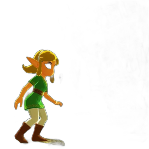 creature, staff, mask, dress transparent PNG cut-out