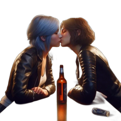 jacket, photorealistic, concept art, cyberpunk transparent PNG cut-out