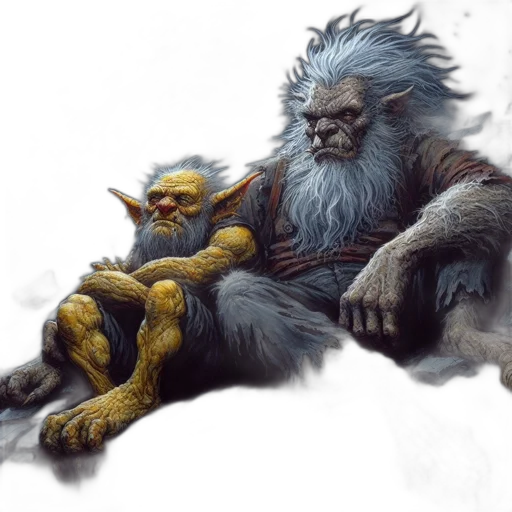 creature, concept art, fantasy art, comic book art transparent PNG cut-out