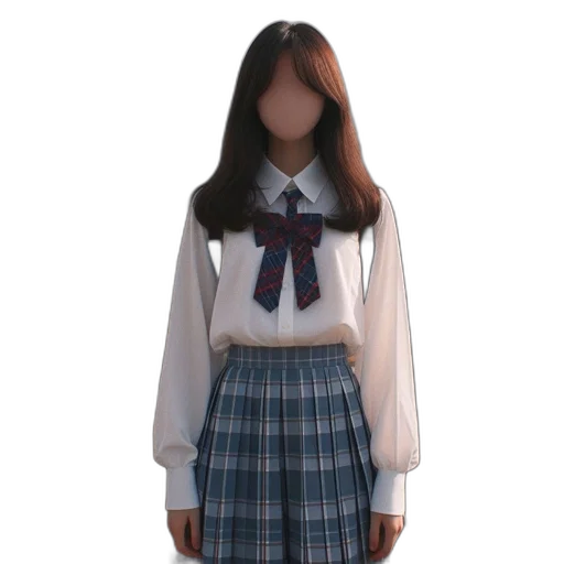 jacket, dress, staff, face transparent PNG cut-out