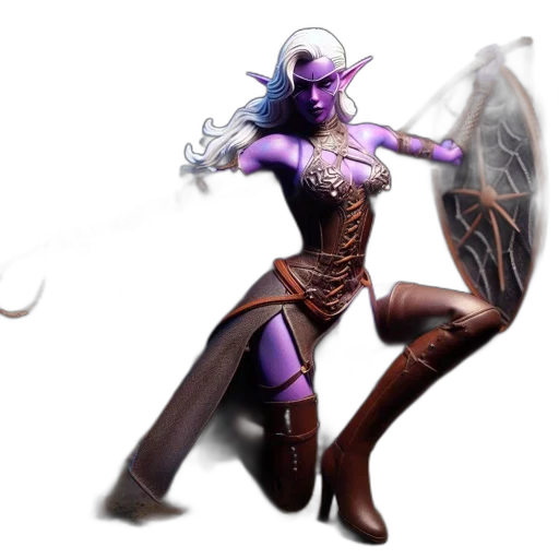 concept art, fantasy art, comic book art, 3d render transparent PNG cut-out