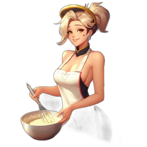staff, food, dress, pixel art transparent PNG cut-out