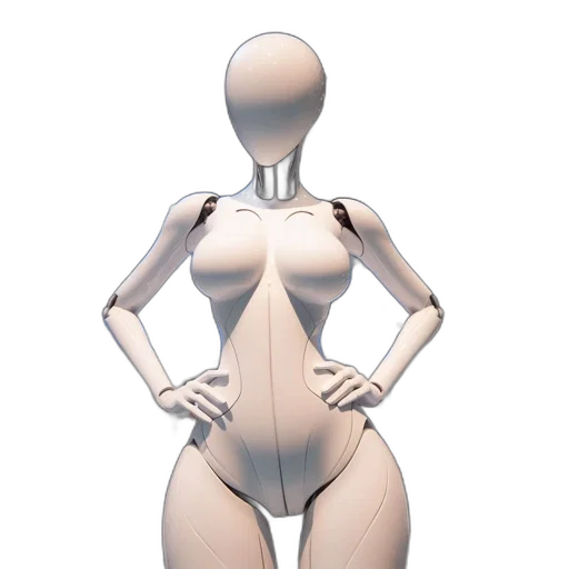 dress, robot, jewelry, jacket transparent PNG cut-out