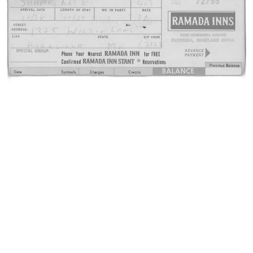 ramada, inn, receipt, circular transparent PNG cut-out