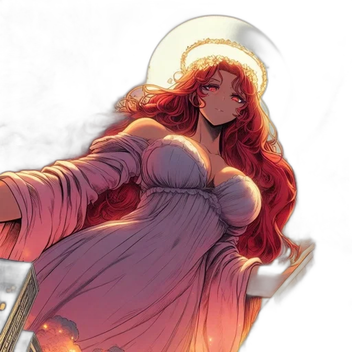 dress, sword, concept art, comic book art transparent PNG cut-out
