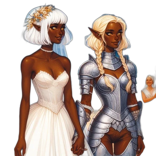 concept art, fantasy art, comic book art, pixel art transparent PNG cut-out