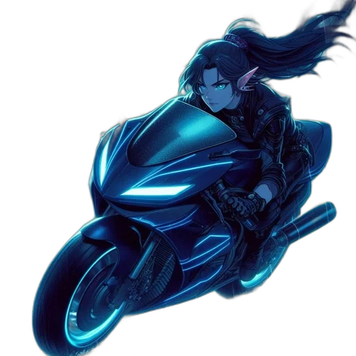 concept art, vaporwave, anime, comic book art transparent PNG cut-out
