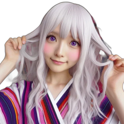 hair, face, creature, anime transparent PNG cut-out