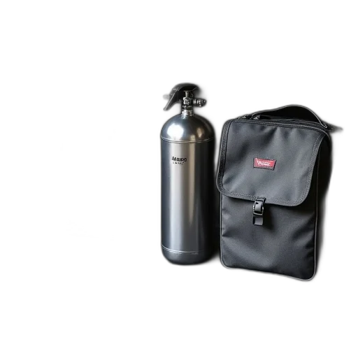 bottle, jacket, motorcraft, trunkbag transparent PNG cut-out