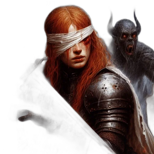 concept art, fantasy art, comic book art, photorealistic transparent PNG cut-out