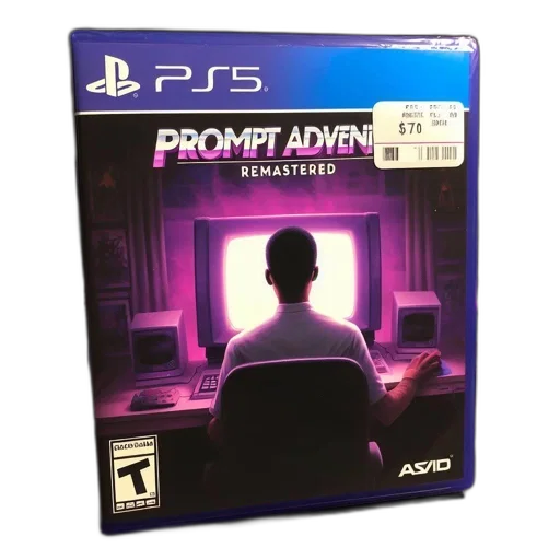 playstation, game, box, prompt transparent PNG cut-out
