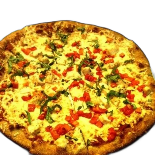 food, 3d render, photorealistic, pizza transparent PNG cut-out
