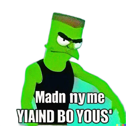 animated, futurama, character, sporting transparent PNG cut-out