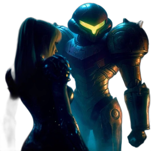 robot, mask, concept art, cyberpunk transparent PNG cut-out