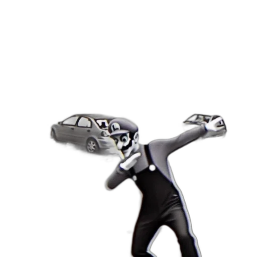 car, robot, mask, weapon transparent PNG cut-out