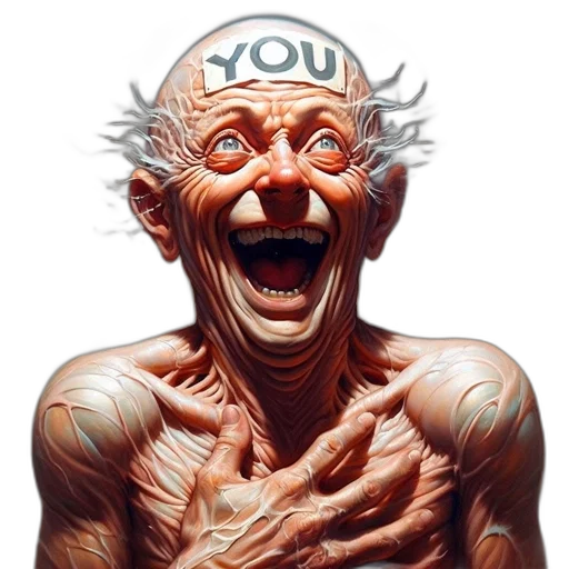face, mask, creature, staff transparent PNG cut-out