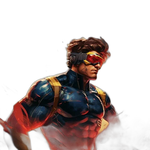 comic book art, concept art, 3d render, fantasy art transparent PNG cut-out