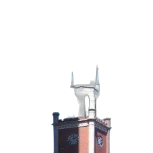 building, staff, robot, crown transparent PNG cut-out
