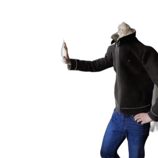 jacket, mask, hat, robot transparent PNG cut-out