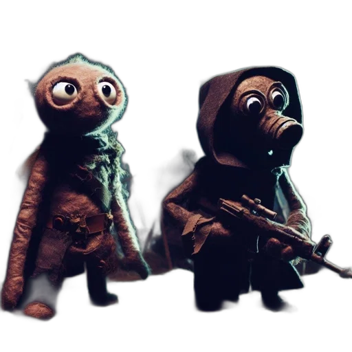 robot, staff, creature, weapon transparent PNG cut-out