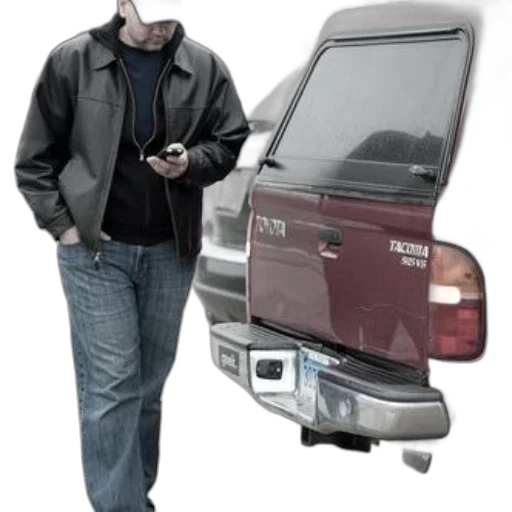 car, jacket, 3d render, concept art transparent PNG cut-out