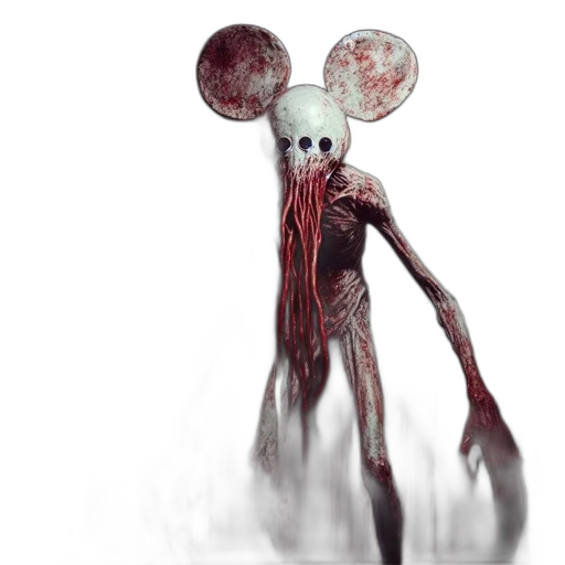 creature, mask, staff, animal transparent PNG cut-out