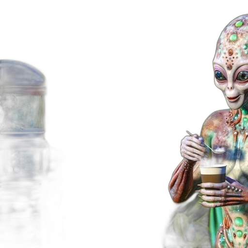 mask, robot, bottle, jewelry transparent PNG cut-out