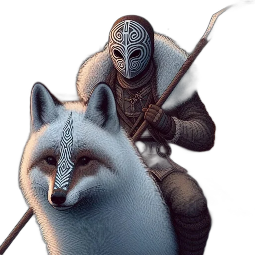 mask, sword, dragon, animal transparent PNG cut-out