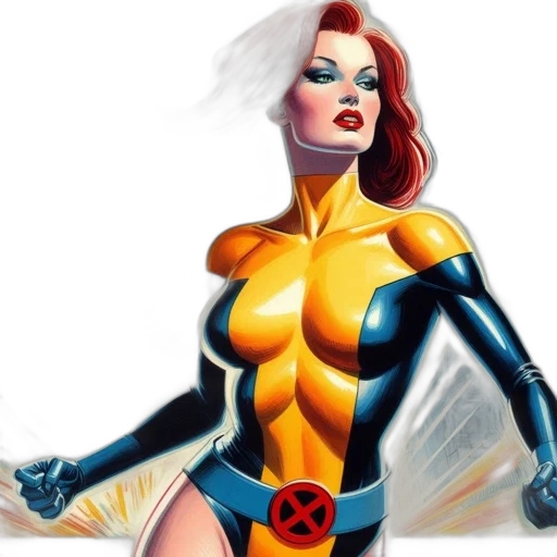 comic book art, concept art, fantasy art, 3d render transparent PNG cut-out