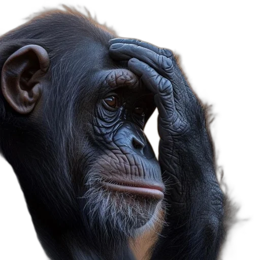 face, mask, animal, photorealistic transparent PNG cut-out
