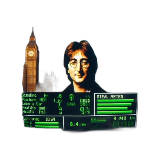 robot, jacket, pixel art, vaporwave transparent PNG cut-out