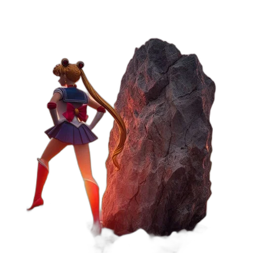 concept art, comic book art, 3d render, fantasy art transparent PNG cut-out